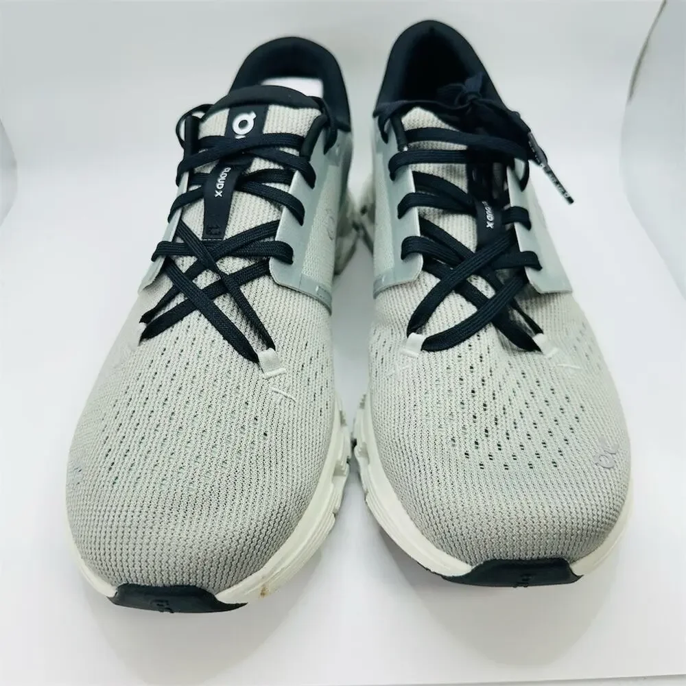 On Running Cloud X 4 Gray Mint Sneakers | Men’s Size 11 US | NWD Store Display